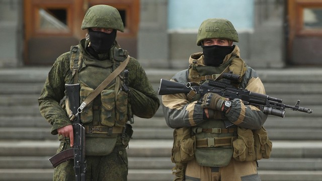 Quân đội Nga ở Crimea (ảnh minh họa)