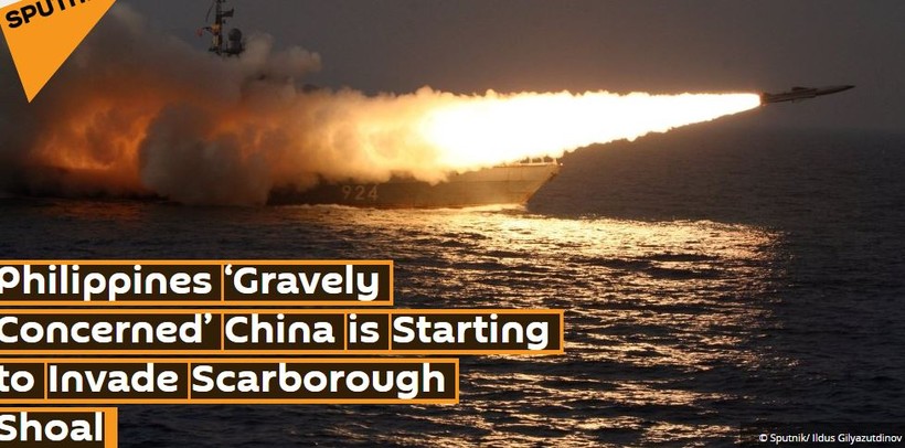 Philippines rung chuông báo động khả năng  Trung Quốc sẽ chiếm Scarborough (ảnh minh họa, báo Sputnik)