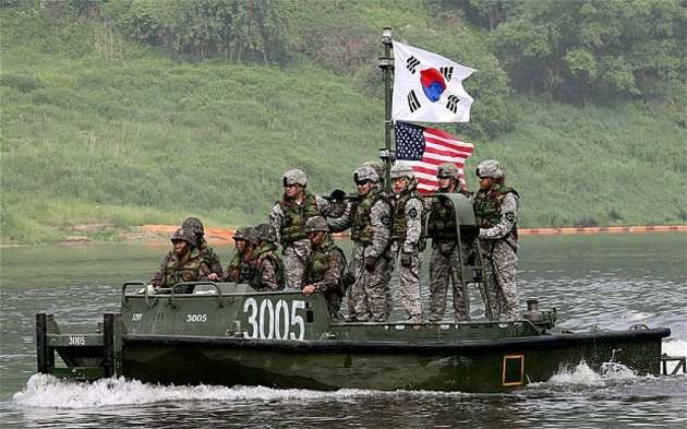 Liên quân Mỹ - Hàn (ảnh minh họa).