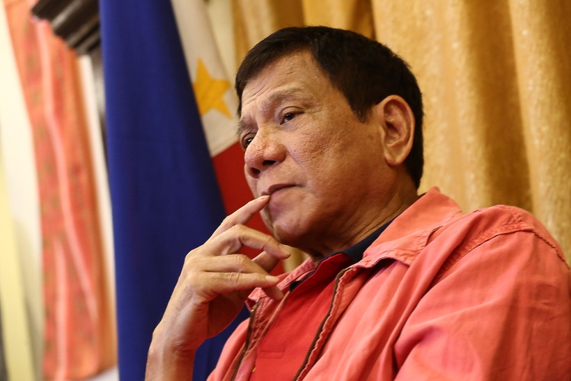 Tổng thống Phillipines Rodrigo Duterte.