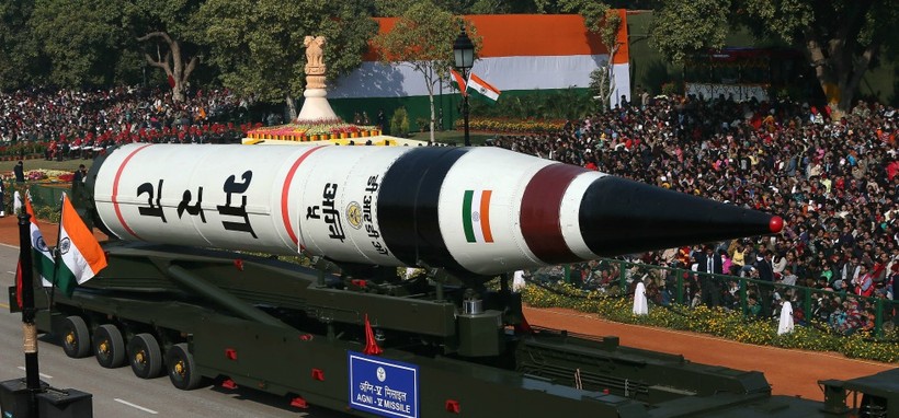 Ấn Độ sắp thử tên lửa Agni-5 có khả năng mang đầu đạn hạt nhân (ảnh minh họa)