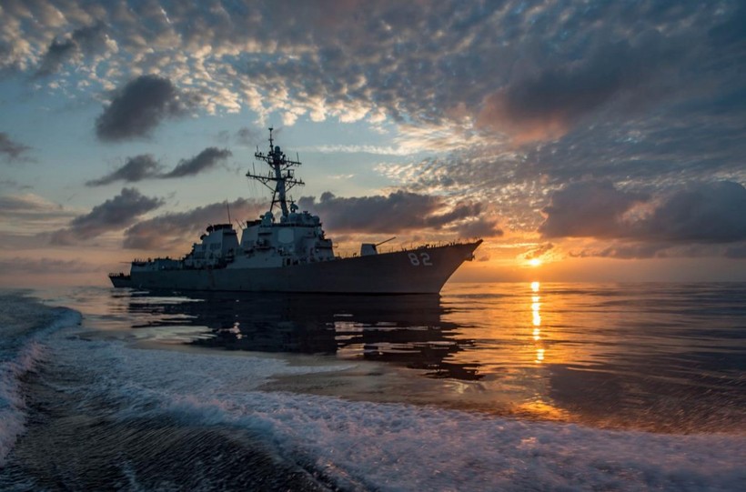 Tàu Hải quân Mỹ (ảnh minh họa)