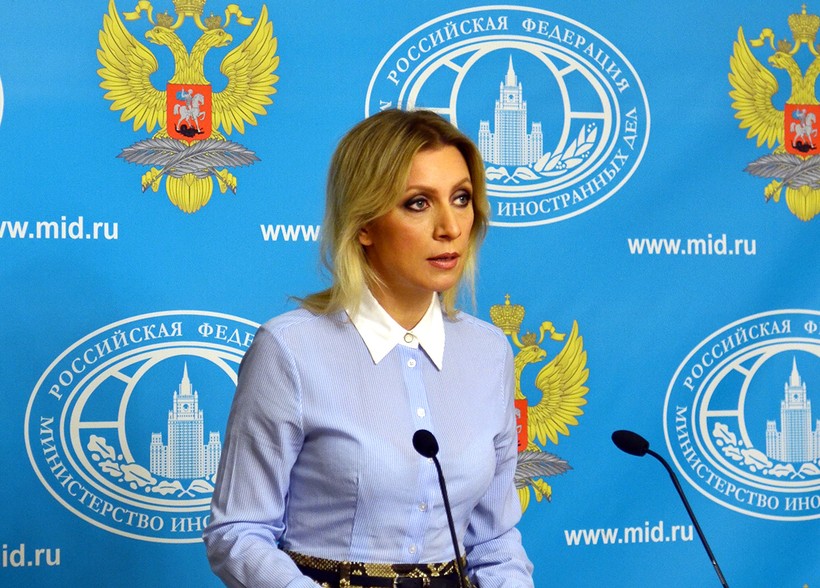 ​Phát ngôn viên Bộ Ngoại Maria Zakharova.