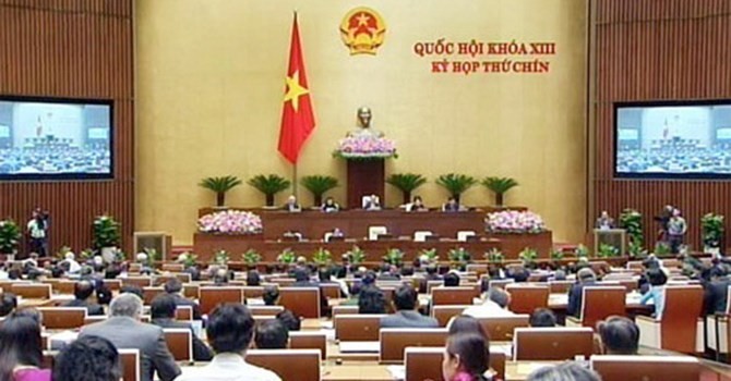 Kỳ họp Quốc hội thứ 9 đang diễn ra tại Hà Nội