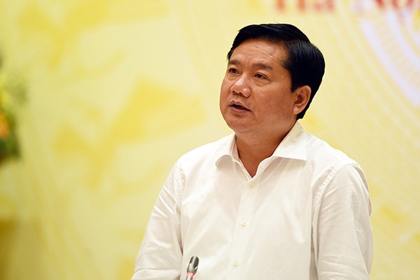 Bộ trưởng GTVT Đinh La Thăng.