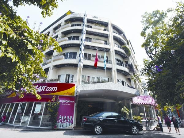 Khách sạn Thương mại Sài Gòn nằm tại 2 lô đất vàng 80 - Lý Thường Kiệt và 22 - Phan Bội Châu (Hà Nội)