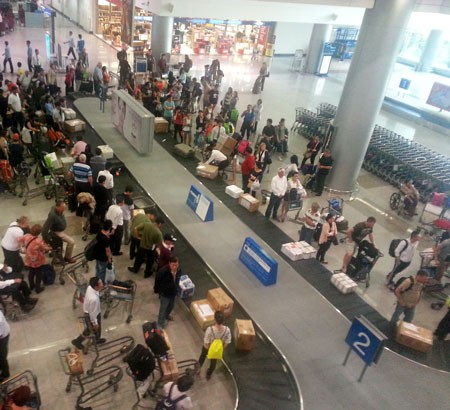Hành lý của các chuyến bay quốc tế đến Nội Bài và Tân Sơn Nhất thường xuyên bị mất cắp