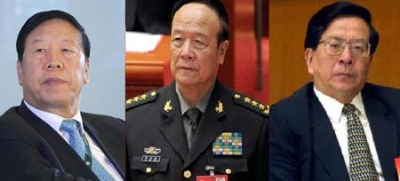 Từ trái qua: Ba ông Đới Tương Long, Quách Bá Hùng và Tăng Khánh Hồng. Ảnh: Want China Times