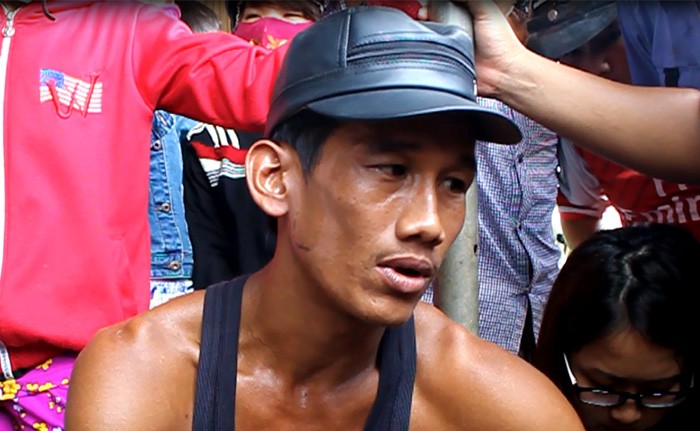 Anh Dương Ly, một công nhân của công ty Quốc Anh buồn rầu vì chưa biết đi về đâu sau khi cả nhà chủ bị sát hại