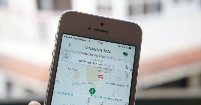 Vinasun thử nghiệm ứng dụng gọi Taxi ở Đà Nẵng
