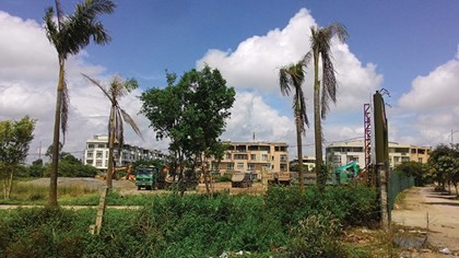 Dự án Khu đô thị Phú Lương sau 3 năm triển khai vẫn chỉ mới xong một phần nhỏ và còn nợ thuế cả trăm tỷ đồng