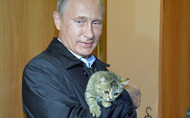 Tổng thống Nga Vladimir Putin - Ảnh: Telegraph