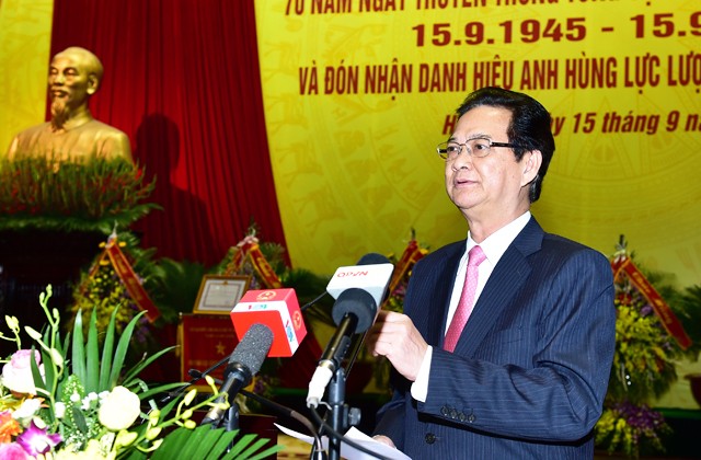 Thủ tướng Nguyễn Tấn Dũng. Ảnh: VGP/Nhật Bắc