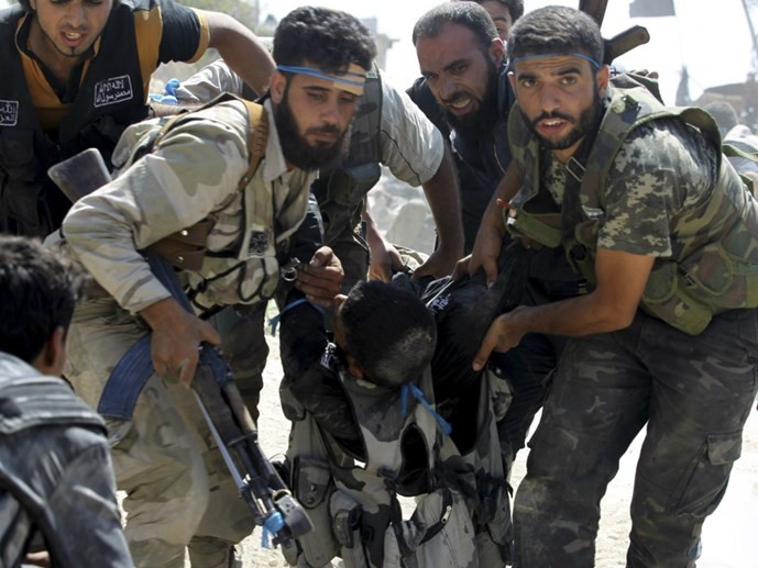 Mỹ bác bỏ tin đồn cho rằng lính do nước này huấn luyện đào ngũ và gia nhập al-Qaeda - Ảnh: Reuters