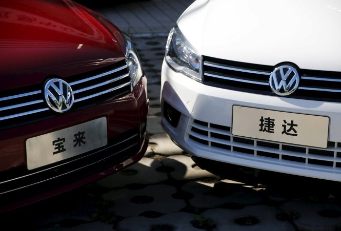 Hãng Volkswagen đang đối mặt với án phạt hàng chục tỉ USD - Ảnh: Reuters