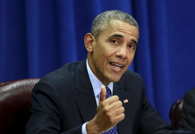 Ông Obama bắt đầu quảng bá cho TPP -  Ảnh: Reuters