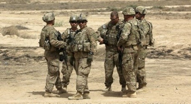 Bộ binh Mỹ ở Iraq. (ảnh: AP).