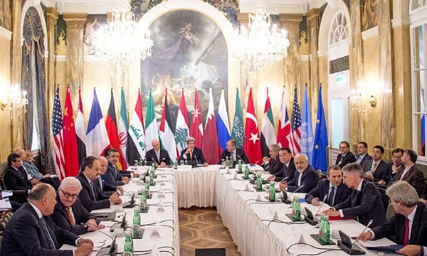 Ngoại trưởng Nga - Mỹ là chủ tọa của phiên đàm phán 17 bên về hòa bình cho Syria
