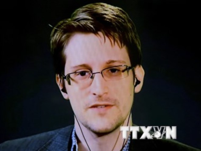 Cựu nhân viên tình báo Mỹ Edward Snowden. (Nguồn: Reuters/TTXVN)