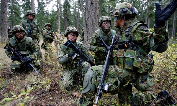 Nhật điều bộ binh bảo vệ đảo, đề phòng Trung Quốc xâm chiếm