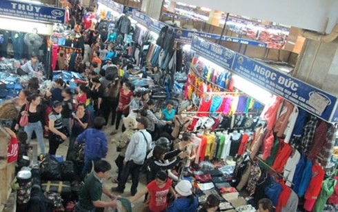 Ki ốt kinh doanh trong chợ Đồng Xuân