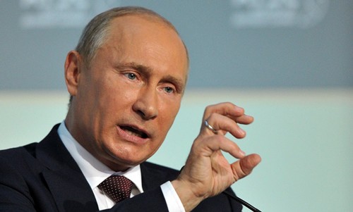 Tổng thống Putin đã có những phản ứng mạnh mẽ sau khi chiếc Su-24 bị bắn rơi. Ảnh: Sputnik