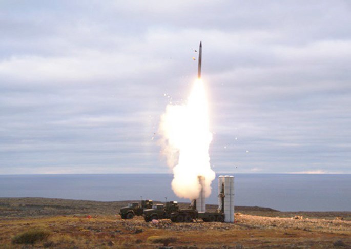 Tên lửa S-400 đang bắn thử - Ảnh: Wikipedia