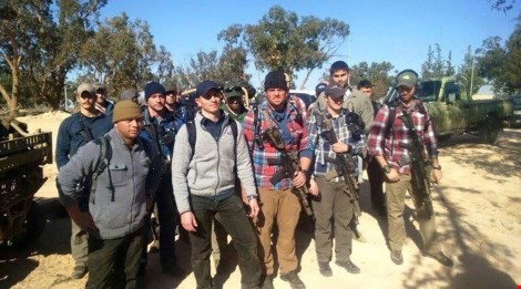 Khoảng 20 lính biệt kích Mỹ có mặt tại căn cứ  Wattiya, Lybia hôm 14-12 (Nguồn: RT)