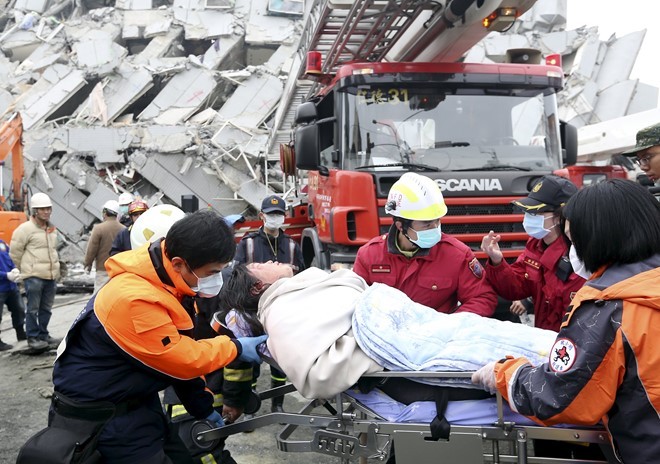 4 người Việt mất tích trong vụ động đất ở Đài Loan