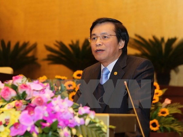 Chủ nhiệm Văn phòng Quốc hội Nguyễn Hạnh Phúc. Ảnh: Dương Giang/TTXVN