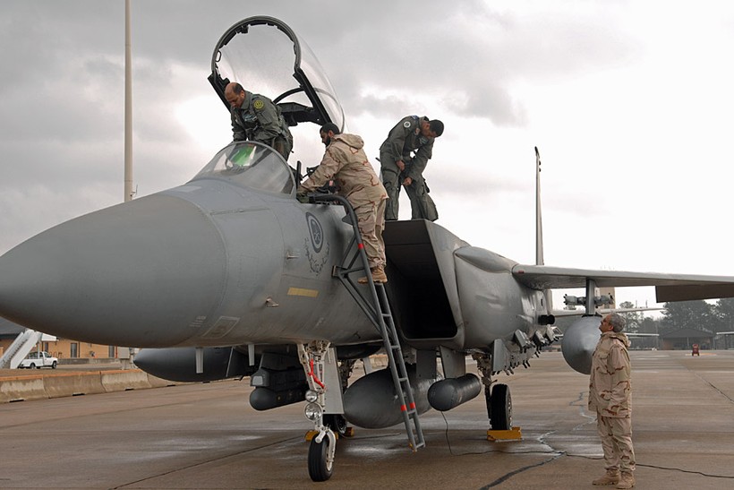 F-15 của không quân Saudi Arabia.