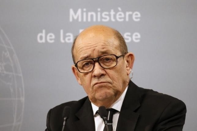 Bộ trưởng Quốc phòng Pháp Jean-Yves Le Drian.