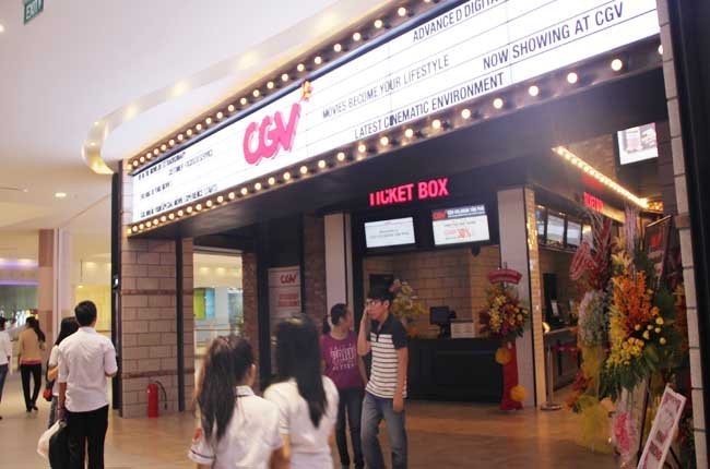 Cụm rạp chiếu phim CGV của tập đoàn CJ đầu tư hiện là cụm rạp Multiplex lớn nhất Việt Nam - Ảnh minh họa: Quốc Hùng