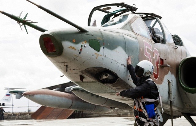 Su-25 của Nga ném 6.000 quả bom khi hoạt động ở Syria