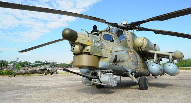 Video Tìm hiểu trực thăng ”thợ săn đêm” Mi-28 NE của Nga