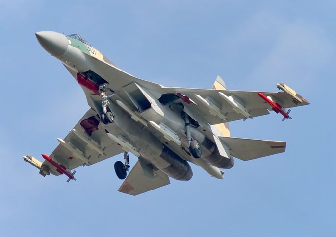 Tiêm kích Su-35 đang được nhiều nước chú ý - Ảnh: Russianplanes.net