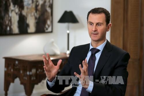 Tổng thống Syria Bashar al-Assad. Ảnh: AFP/TTXVN