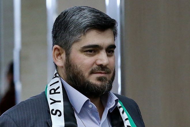 Nhà thương thuyết cấp cao của phe đối lập Syria Mohammed Alloush. (Ảnh: Getty Images.com)