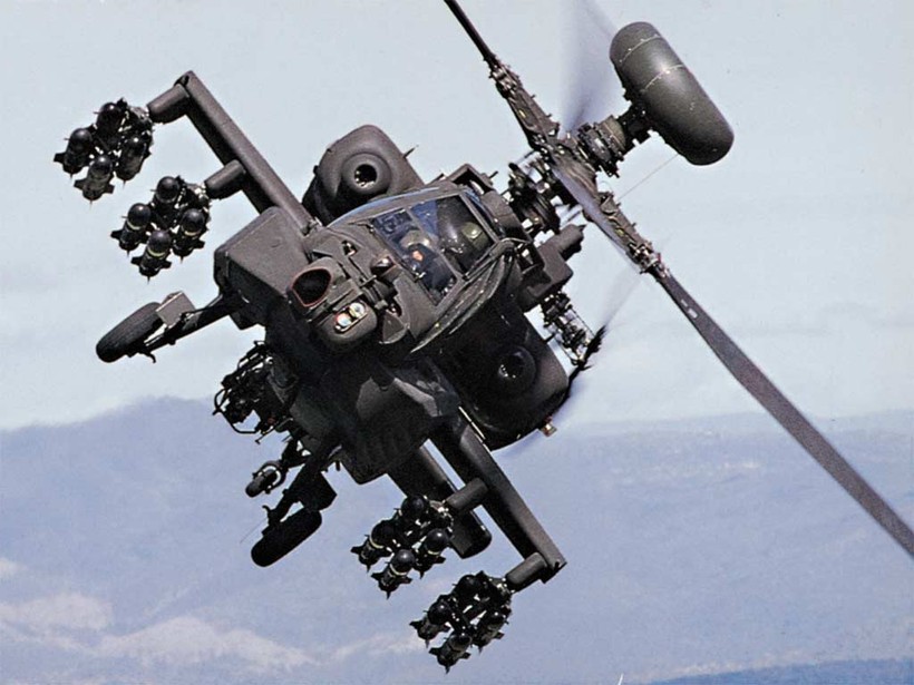 Trực thăng tấn công Apache. (Nguồn: en.trend.az)