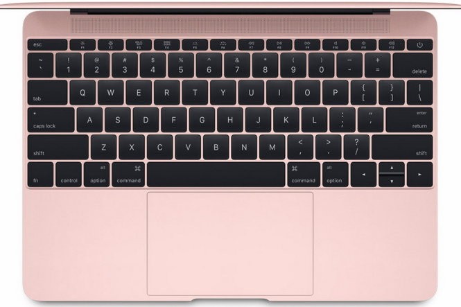 Bàn phím và touchpad của MacBook 12-inch 2016 - Ảnh: DigitalTrends