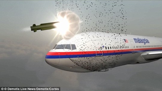 Nhiều bằng chứng mới cho thấy khả năng máy bay chiến đấu Ukraine dùng tên lửa bắn hạ chiếc MH17. Ảnh: CORBIS