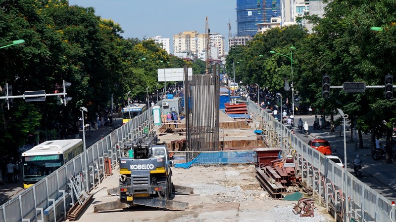 Dự án đường sắt đô thị tuyến Nhổn - Ga Hà Nội phải hoàn thành giải phóng mặt bằng trước 31/12/2016