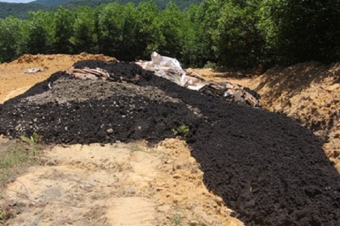 Chất thải từ Formosa được chôn lấp trong trang trại của Giám đốc Công ty môi trường đô thị Kỳ Anh.
