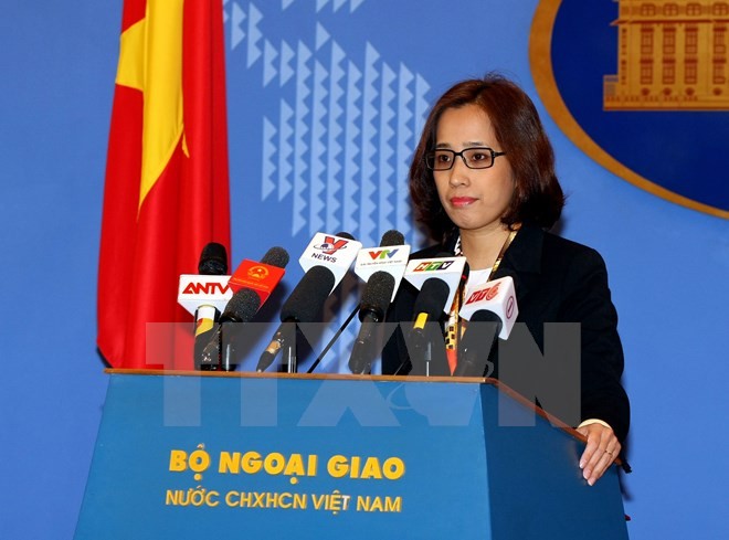 Phó Phát ngôn viên Bộ Ngoại giao Phạm Thu Hằng