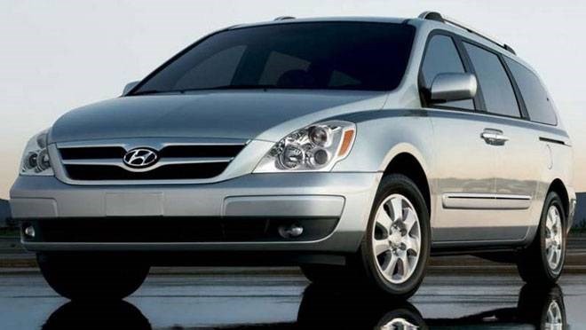 Mẫu minivan Entourage đời 2008 của Hyundai. (Nguồn: Hyundai)
