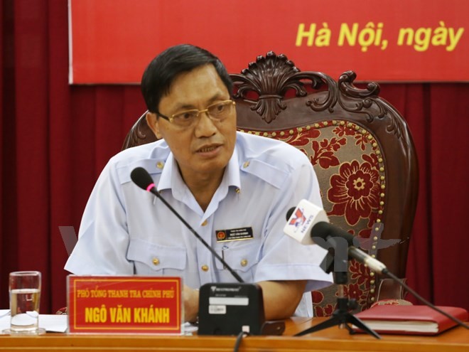 Phó Tổng Thanh tra Chính phủ Ngô Văn Khánh