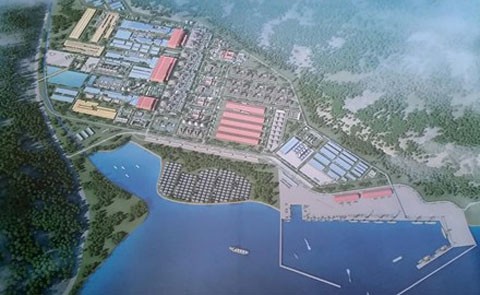 Phố cảnh cảng Cà nà mà Tập đoàn Hoa Sen muốn được đầu tư