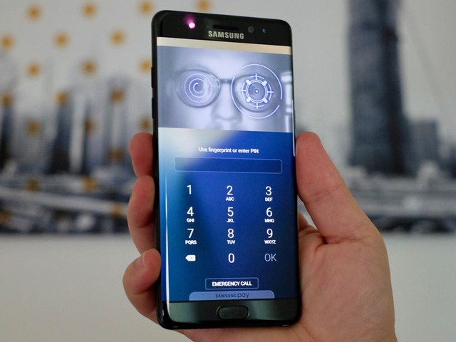 Galaxy S8 sẽ được trang bị cảm biến mống mắt