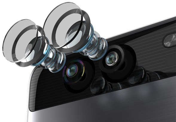 Dual Camera có 2 ống kính độc lập.
