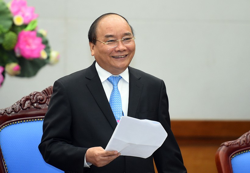 Thủ tướng đề nghị báo chí phải đẩy mạnh tuyên truyền, hỗ trợ cộng đồng doanh nghiệp. Ảnh: VGP/Quang Hiếu